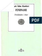 Feridüddin-I Attar - Pendname
