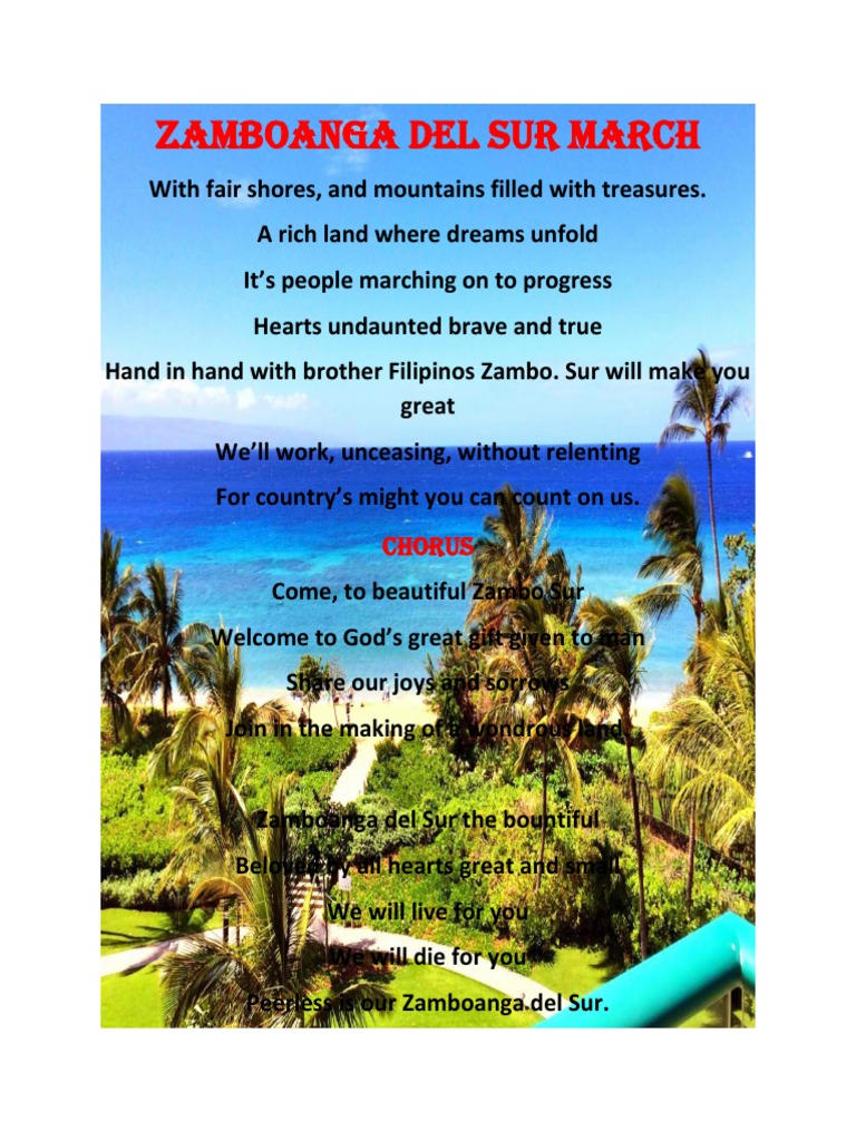 Zamboanga Del Sur March PDF