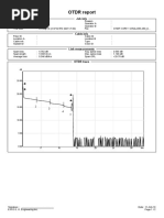 OTDR Report | PDF | Optical Fiber | Atomic