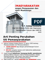 Paparan RUU Pemasyarakatan Ambeg P 19 Nov 2019