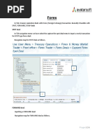 Forex: SPOT Deal: in T24 Navigation Menu We Have Select The Capture The Spot Deal Menu To Input A Newly Transaction