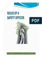 Msrs Roles of Safety Officers