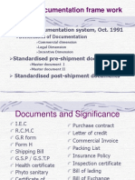 Export Documentation Frame Work: Aligned Documentation System, Oct. 1991