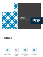 Zabbix: An Enterprise-Class Monitoring Solution