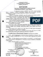 Hotararea nr61 Aprobare Organigrama Si Stat Functii Spital Psihiatrie Voila PDF