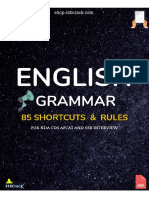 85 English Grammer Rules and Shortcuts for CDS NDA AFCAT