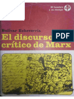 Bolívar Echeverría - El discuros crítico de Marx.pdf