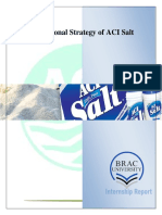 Promotional Strategy of ACI Salt