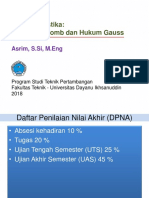 Fisika Dasar II A - Elektrostatistika - 2