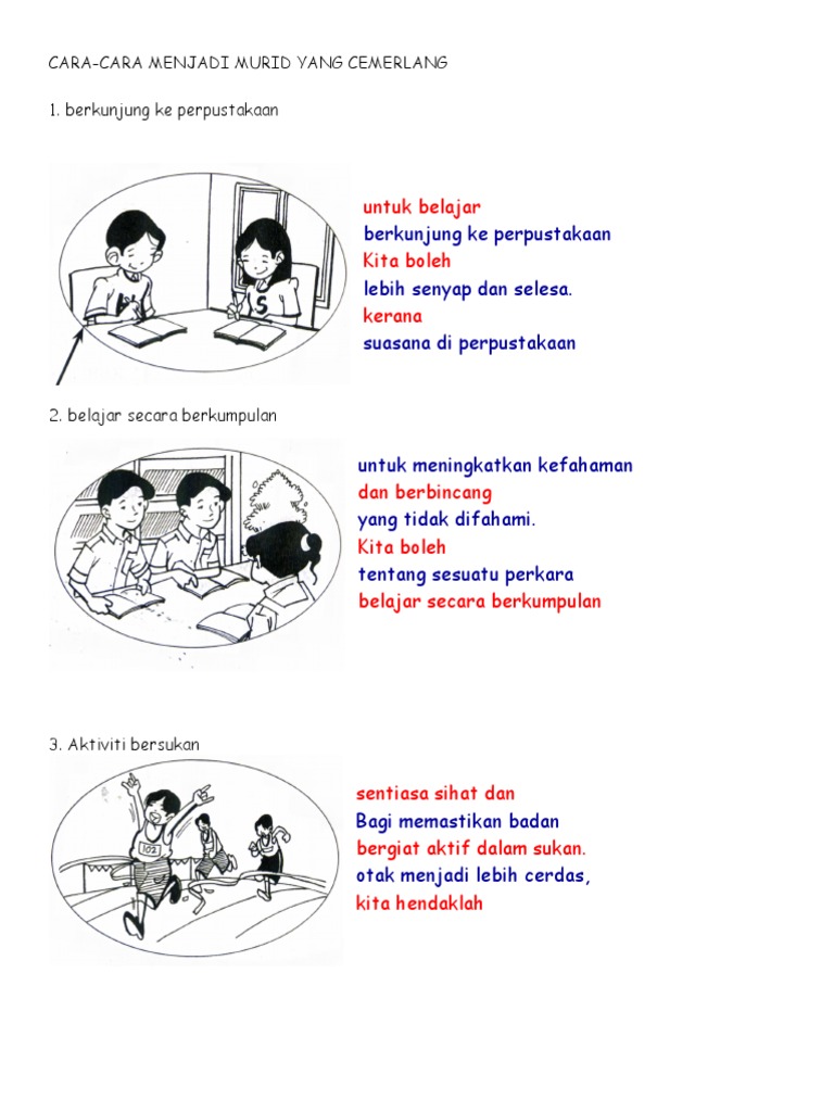Bina Ayat Cara Menjadi Murid Yang Cemerlang Pdf