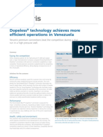 Dopeless Technology Achieves More Efficient Operations in Venezuela