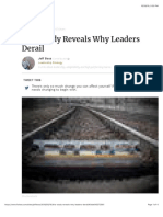 This Study Reveals Why Leaders Derail