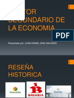 Sector Segundario de La Economia