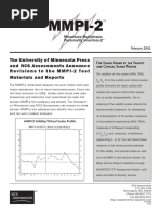 MMPI 2 Validity and Clinical Scales Profile PDF