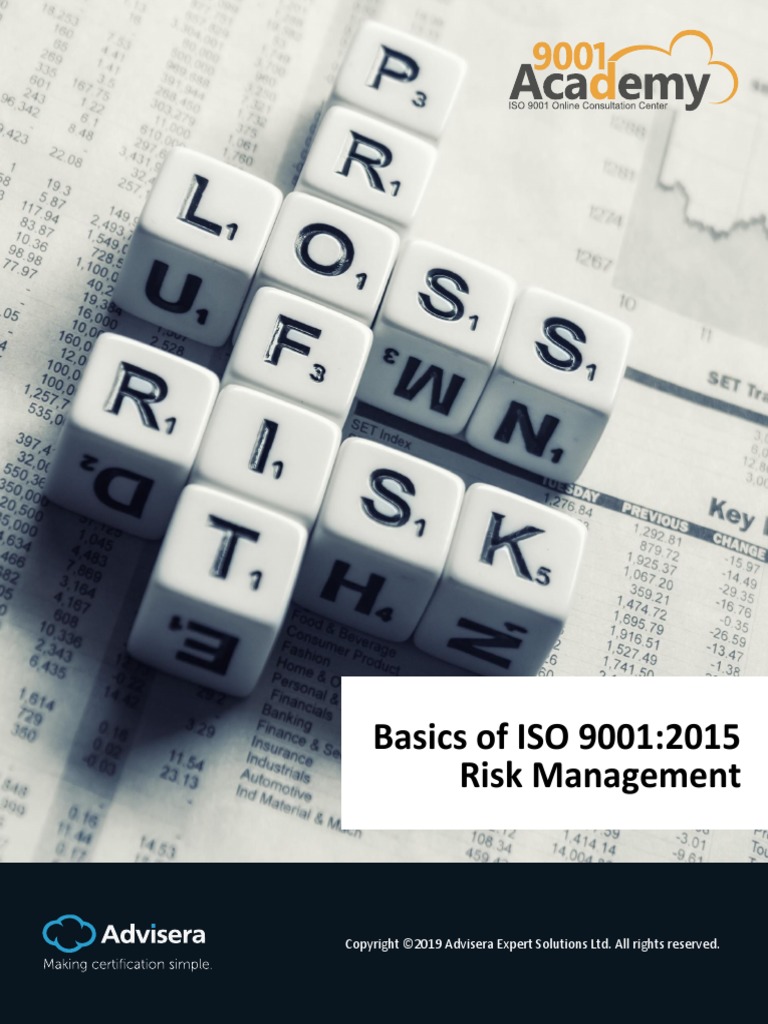 Basics of ISO 9001 Risk Management Process EN PDF | PDF | Risk ...