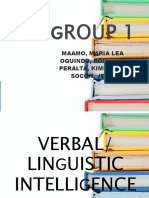 Verbal Linguistic Intelligence