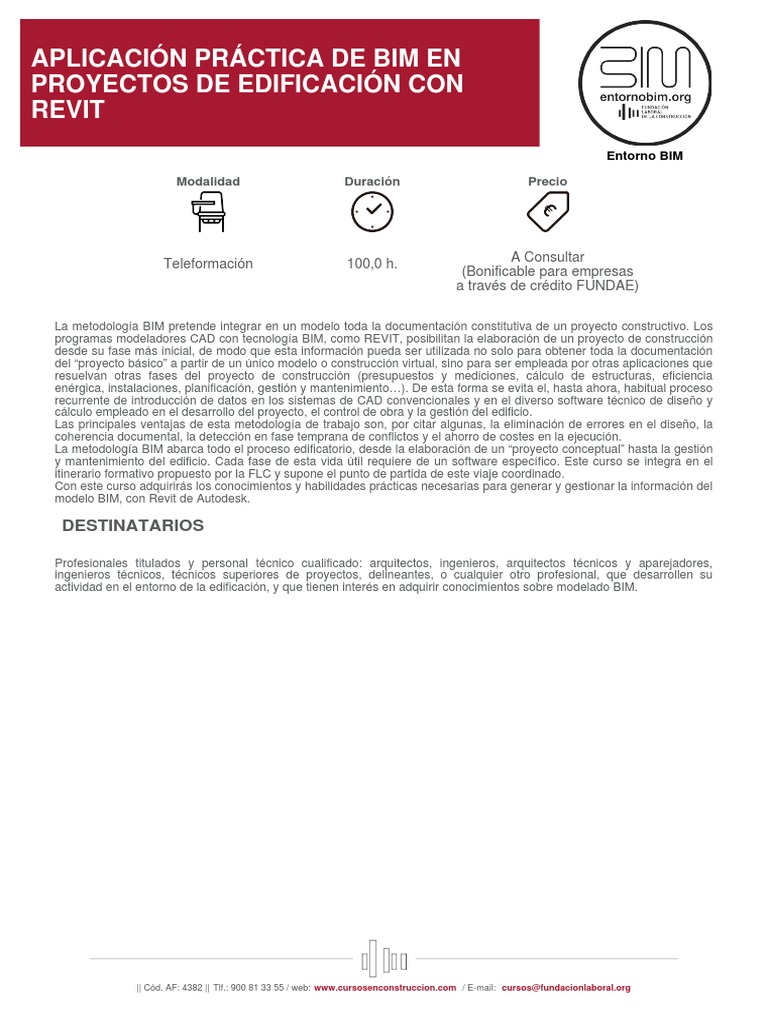 Aplicacin Prctica de Bim en Proyectos de Edificacin Con Revit | PDF ...