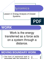 5 Energy Analysis of Closed System