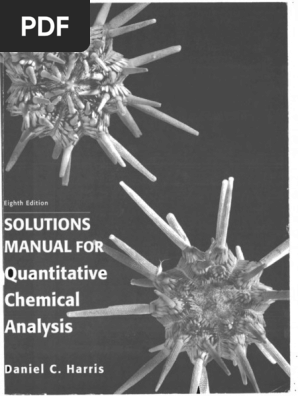 Quantitative Chemical Analysis Pdf Titration Chemistry