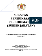 4 Sukatan Subjek Jabatan Gred S17 Terkini