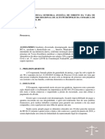 Modelo Justificativa Ação de Alimentos