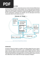 Figure 1:internet of Things (IOT) Basic Architecture