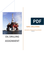 Oil Drilling Assignment: Topic: Drillstring