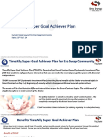 TimeAlly Super Goal Achiever Plan (TSGAP)