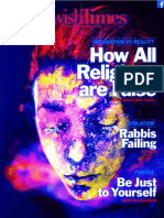 How All Religions Are False: Rabbis Failing Be Just To Yourself