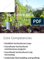 Horticulture NCII