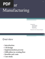 Cellular Manufacturing