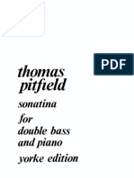 Sonatina Thomas Pitfield