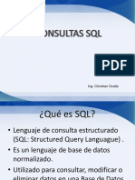 Consultas SQL