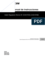 Rocon Hp Ehsh-b Ehsx-b Ehshb-b Ehsxb-b 00814208 Operation Manuals Spanish