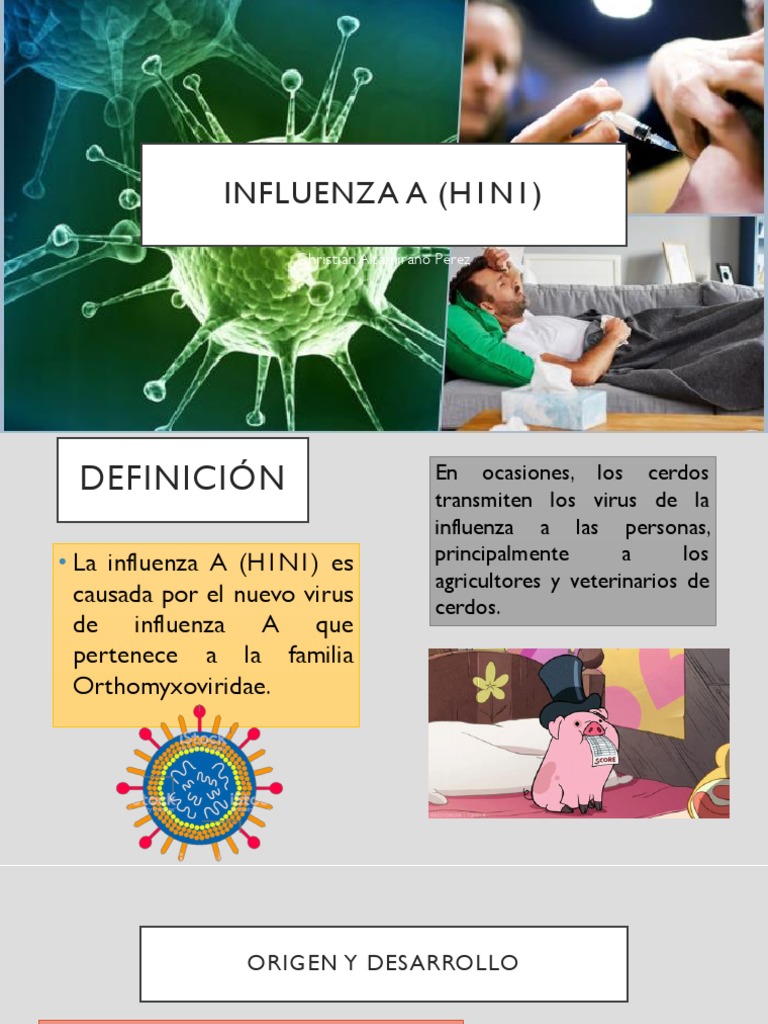 Influenza A (H1N1) | PDF | Virus de la Influenza A Subtipo H1 N1 ...