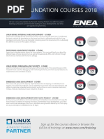 Linux Foundation Courses Delivered by Enea h2 2018