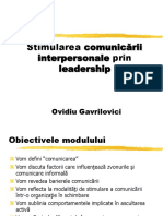 Leadership Si Comunicare