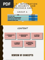 TOPIC 3 - Infomtion Assets Seccurity and Risk Presentation Updated