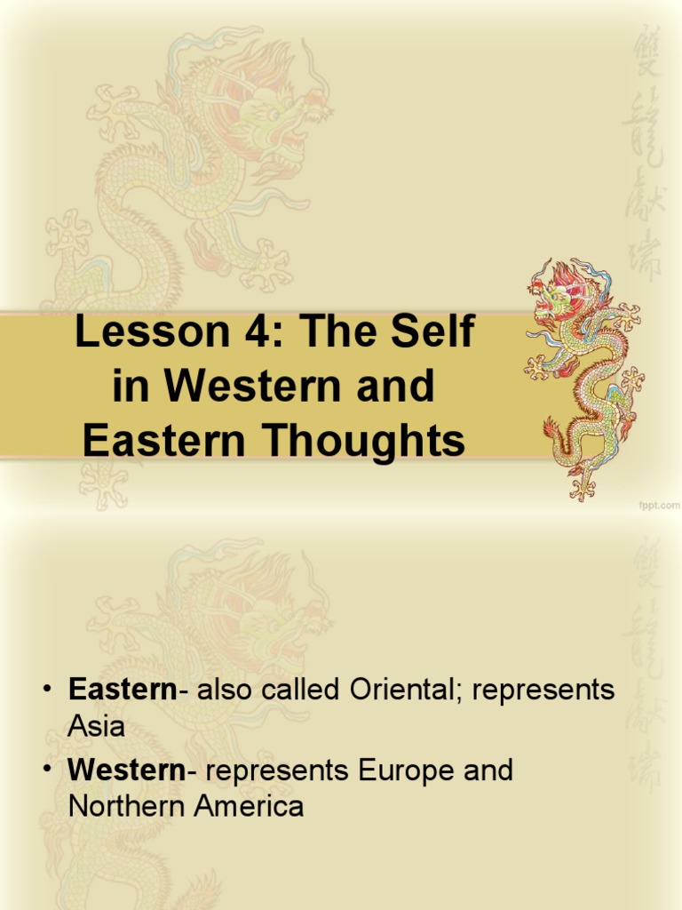 The Self in Western and Eastern Thought Enlightenment In Buddhism