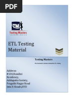 ETL Testing Material-Final