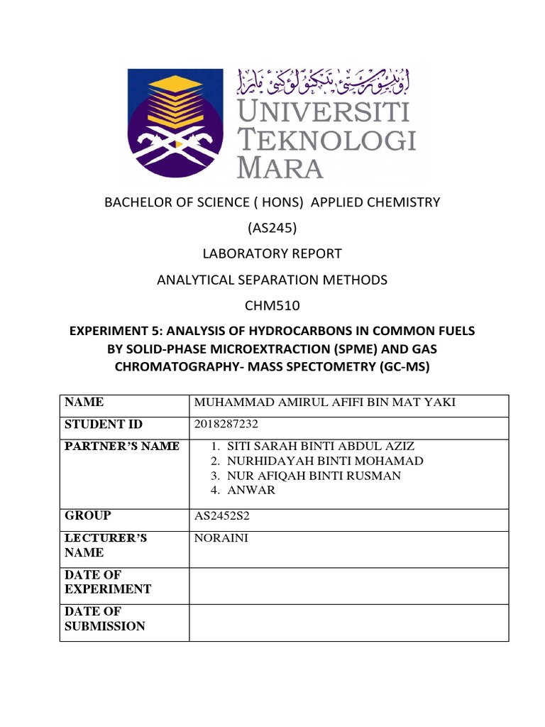 Spectrometer Lab Report | Spectrophotometry lab report 1.pdf – VOBPV
