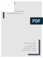 Political Research Design Brexit