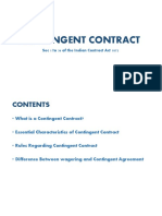 Contingent Contract