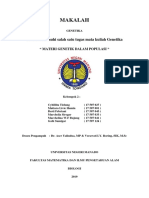 Materi Genetik Dalam Populasi