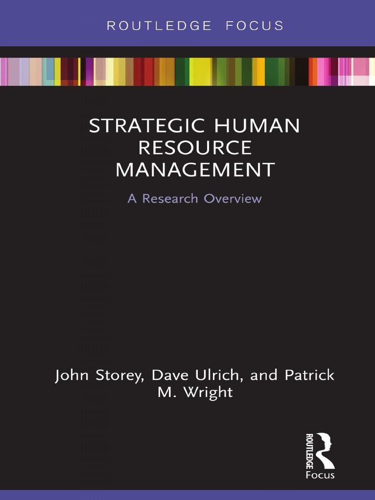 Strategic Human Resource Management | PDF | Strategic Management ...