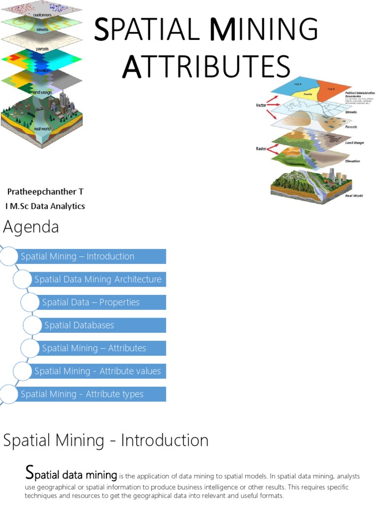Spatial Mining Attributes v1.0 | PDF | Spatial Analysis | Level Of ...