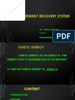 Kinetic Energy Recovery System