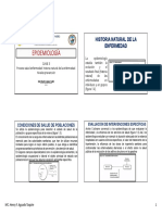 Clase 03 - Historia Natural de La Enfermedad - Prevencion