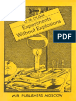 Experiments Without Explosions PDF