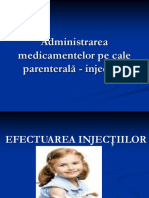 Injectiile